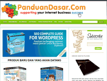 Tablet Screenshot of panduandasar.com